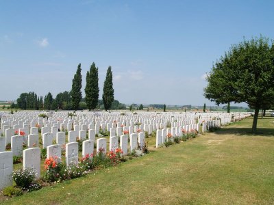 Tyne Cot Cemetery, Zonnebeke