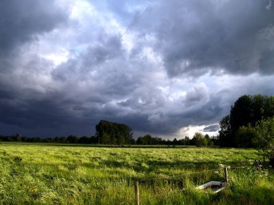 Onweer op komst