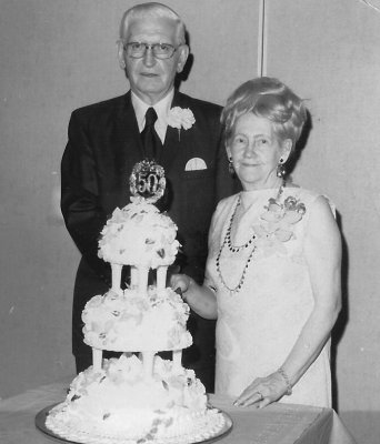 Arthur E Jessie Peterson 50th Anniversary 1973