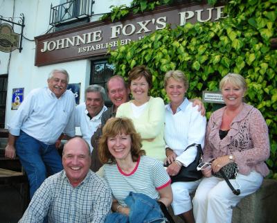 Johnnie Fox's Pub - highest pub in Ireland (elevation-wise). Located in Wicklow Mountains southwest of Dublin