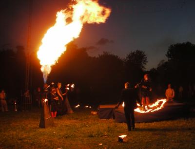 Folk Festival Fire Troupe