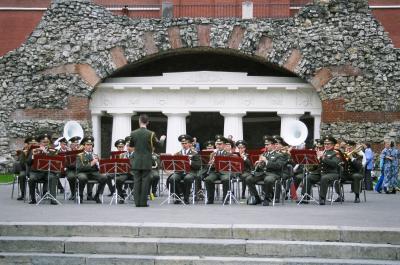 Military Band Playing Outside Kremlin