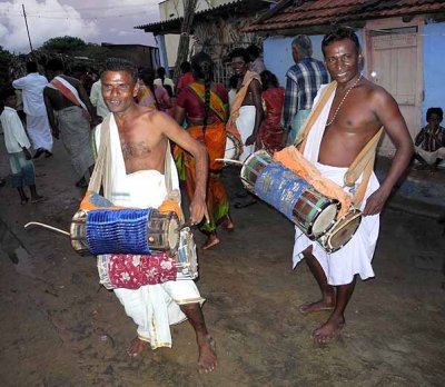 Musicians at Mulaipari festival at Koovathupatti Tamil Nadu. http://www.blurb.com/books/3782738