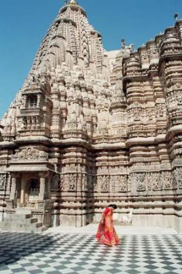 Jain temple in Palitana Gujarat India
