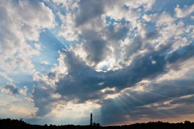 breaking storm-cape hatteras light