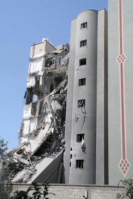Ministry of Planning Building after Bombing