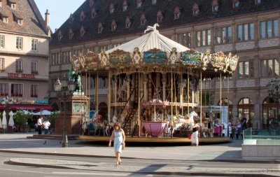 Carousel in Strasbourg
