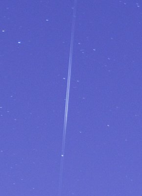 Double Iridium Satellites Flaring