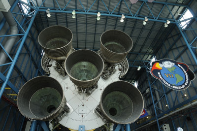 First Stage of the Saturn V rocket