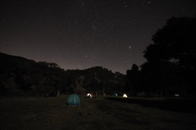 Starry Night at Pacheco Camp
