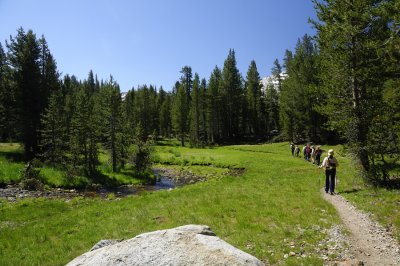 On the Mono Pass Trail