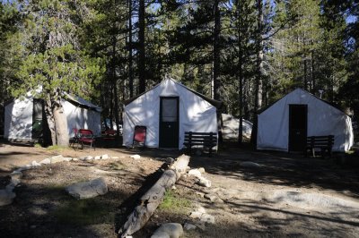 Aug 7 - Our Tent Cabins