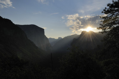 Yosemite Sunrise from the Pohono Trail