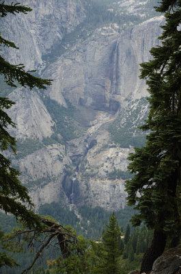 Yosemite Falls from the Pohono Trail