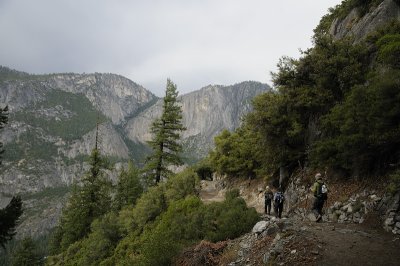 On the long descent on the 4 Mile Trail