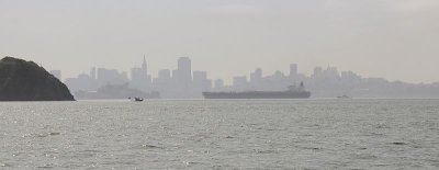 View of San Francisco from the ferry