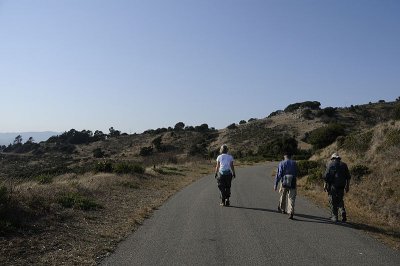 Hike back to the camp