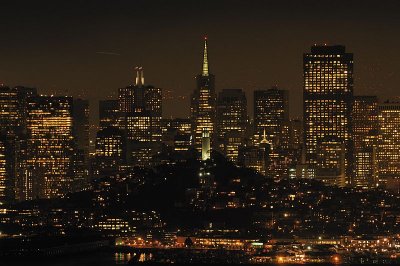 San Francisco at night