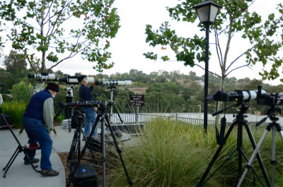 Lots of Telescopes and cameras