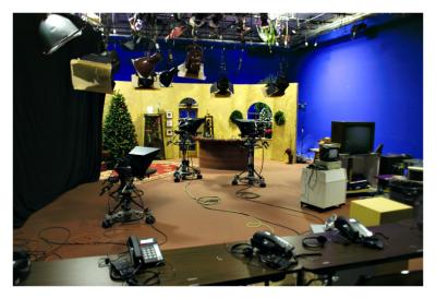 Empty TV Studio
