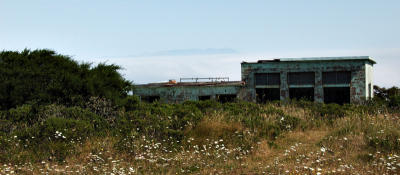 At the top - Abandoned Nike Missile site with Mt. Tamalpais in the background