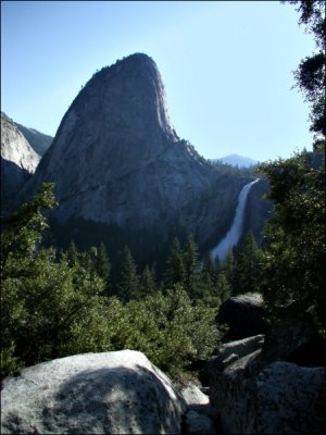 Liberty Cap and Nevada Falls