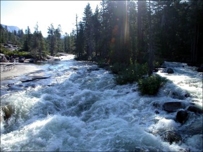 Merced River at the Top of Nevada Falls - 08:30