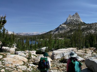 Cathedral Lake and Peak