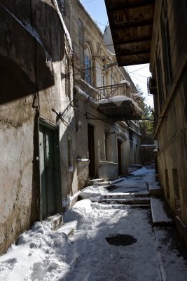 Sunlit alley