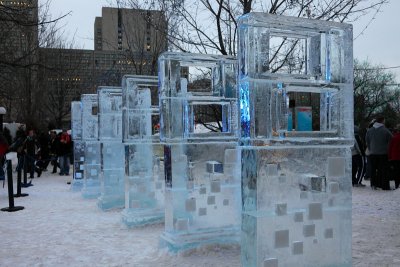 Sculpture de glace