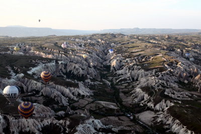 Survol de la Cappadoce