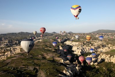 Survol de la Cappadoce