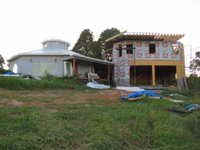 Work has started on the top floor!