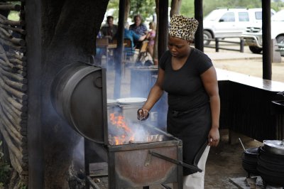 Snack bar kitchen at Tshokwane