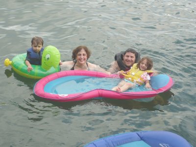 Swimming at the Lake