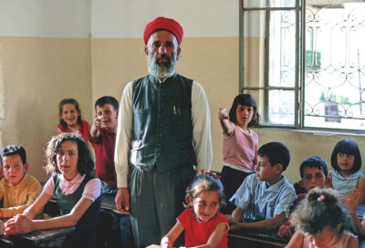 School Room in Sebastye, Israel (1969)