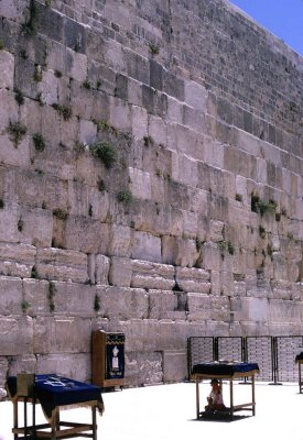 Wailing Wall of Jerusalem 1969