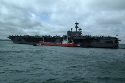 USS George H W Bush CVN77 Stokes Bay UK 29 May 2011