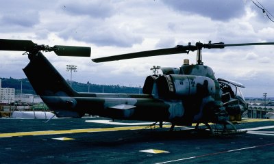 USS  BELLEAU  WOOD LHA3 SEATTLE SEAPORT 06 AUGUST 1988