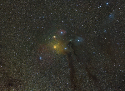 Antares, Rho Ophiuchus, & Surroundings