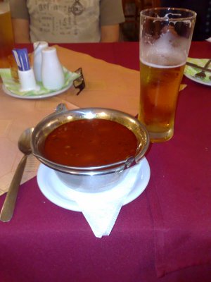 The National dish, Gulyásleves