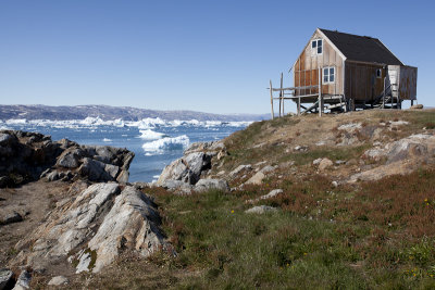 House above the fjord