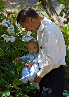 Dad and Linus