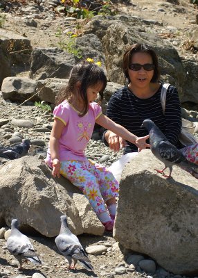 Lucy and Mom