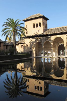 reflecting pool athe Alhambra