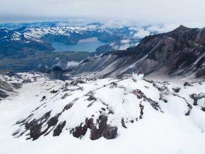 lava dome and spirit lake