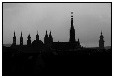 Wrzburg before a rain