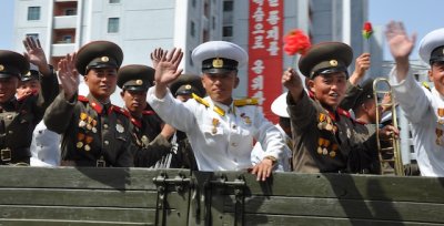 100th anniversary 15 April 2012  15 April 2012 centennial parade Pyongyang