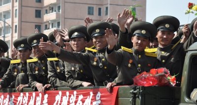 100th anniversary 15 April 2012  15 April 2012 centennial parade Pyongyang