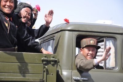 100th anniversary 15 April 2012  15 April 2012 centennial parade Pyongyang